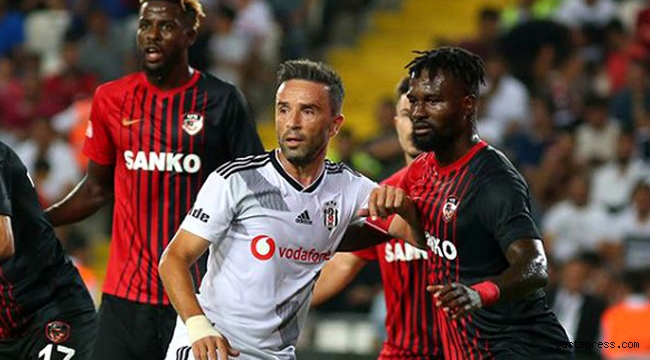 Beşiktaş, Gazişehir Gaziantep'e mağlup oldu!