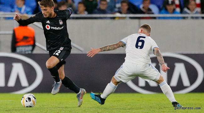 Beşiktaş UEFA Avrupa Ligi maçında uzatmalarda havlu attı!