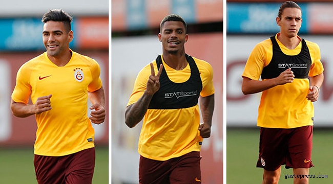 Galatasaray'ın yeni transferleri bugünkü antrenmanda yer aldı!