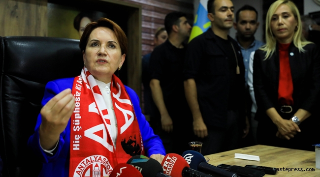 İyi Parti Lideri Meral Akşener'den kayyım değerlendirmesi!