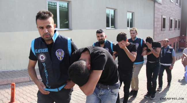 Kayseri&#039;de akü hırsızlığına 2 tutuklama