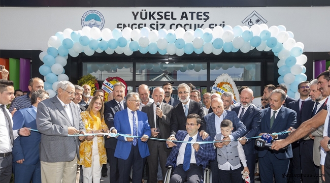 Kayseri'de, Yüksel Ateş Engelsiz Çocuk Evi Açıldı!