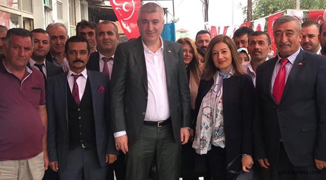 Kayseri Milliyetçi Hareket Partisi Teşkilatından İlçelere çıkarma!