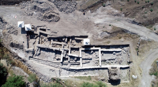Keykubadiye Sarayı’ndaki kazıda, plan ortaya çıkarılmaya çalışılıyor