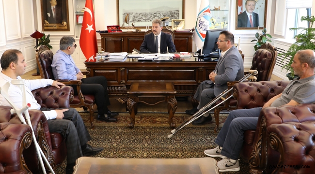 Melikgazi Belediyesi’nden Bedensel Engelliler Spor Kulübüne Destek!