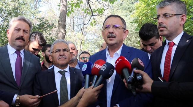 Özhaseki'den depremle ilgili açıklama: "Bize düşen tedbir almak"