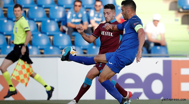 Trabzonspor UEFA Avrupa Ligi'nde Getafe deplasmanında mağlup oldu!