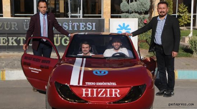 1 lira ile 100 kilometre yol giden yerli otomobil Hızır!