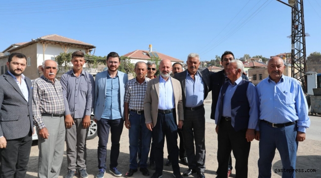 Başkan Çolakbayrakdar, Ebiç ve Mahzemin mahallesini ziyaret etti