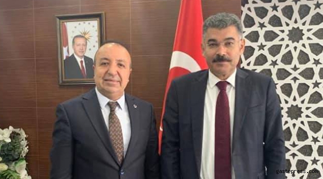 Başkan  Uzunluoğlu'ndan Emniyet Müdürü Karabörke Hayırlı Olsun Ziyertin