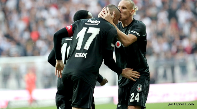 Beşiktaş, Alanyaspor'u geçti rahat bir nefes aldı!