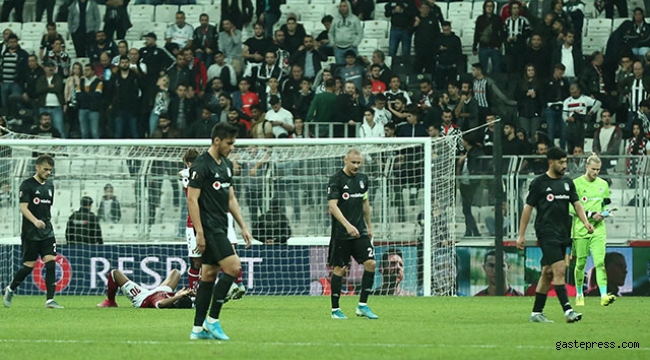 Beşiktaş, Braga'ya 2-1 yenildi