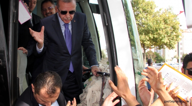 Cumhurbaşkanı Erdoğan, Kayseri'de