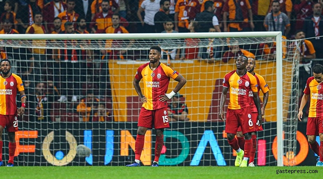Galatasaray'da yapılan mücadele puan almaya yetmedi!