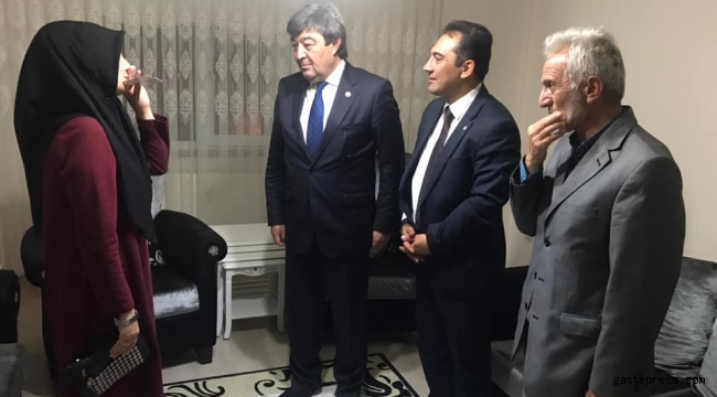 İyi Parti Kayseri Milletvekili Ataş'tan Şehit Aileine Ziyaret