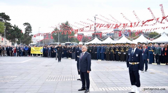 Kayseri'de 29 Ekim kutlamaları başladı