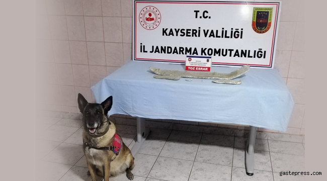 Kayseri'de uyuşturucuya 2 gözaltı