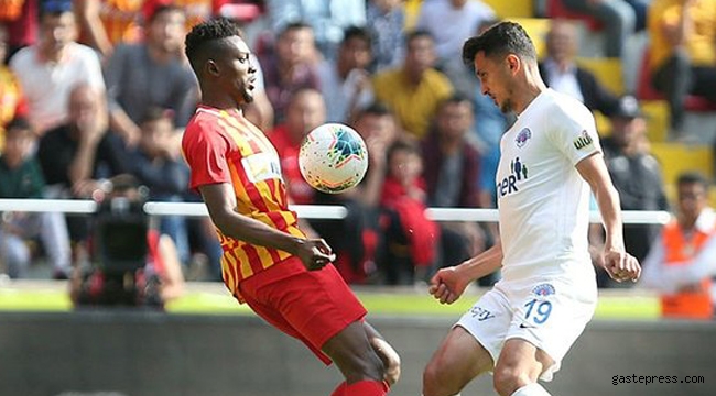 Kayserispor'da Galibiyet hasreti devam ediyor!