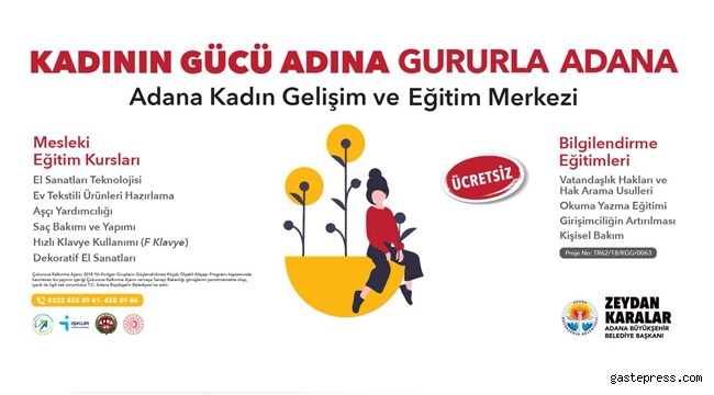 Adana Büyükşehir'den kadına yönelik pozitif ayrımcılık!