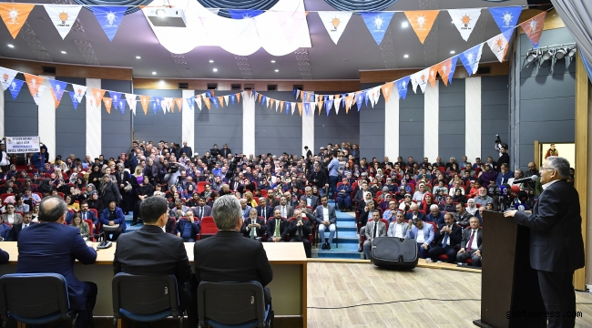 Başkan Büyükkılıç, AK Parti İl Danışma Meclisi Toplantısı'nda konuştu
