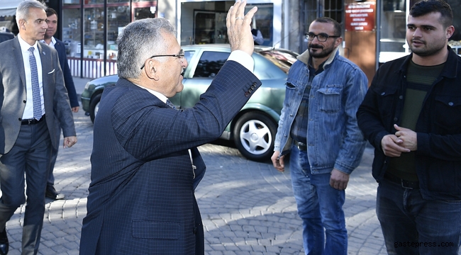 Başkan Memduh Büyükkılıç İncesu'da!