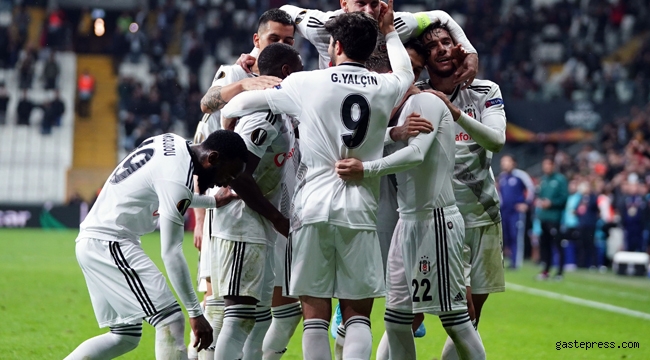 Beşiktaş Avrupa'da bu sezon ilk galibiyetini aldı!