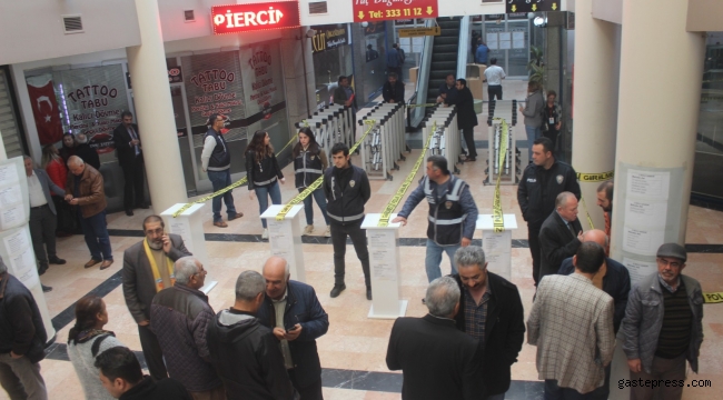 CHP Melikgazi'de yüksek güvenlikli seçim