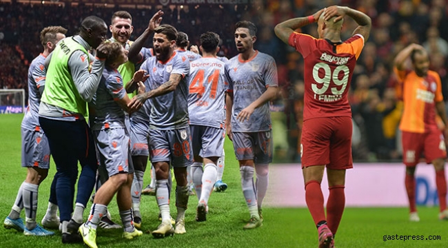 Galatasaray'ın 41 maçlık serisi son buldu