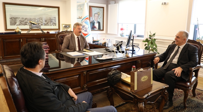 Harita Mühendislerinden Başkan Palancıoğlu'na Ziyaret!