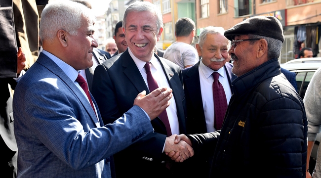 İlçe ilçe Gezen Bir Başkan: Mansur Yavaş!
