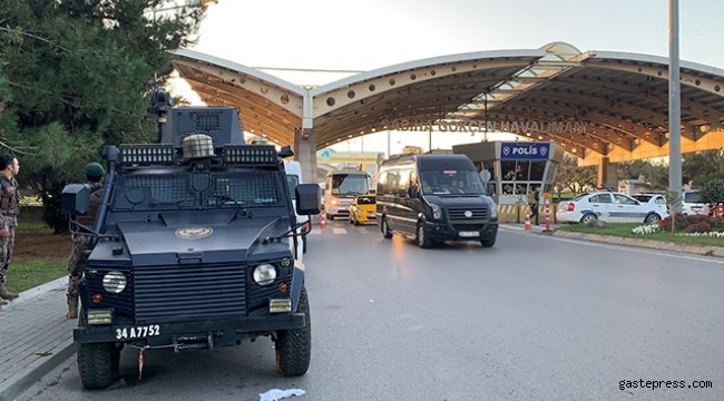 Sabiha Gökçen Havalimanı'nda hareketli anlar