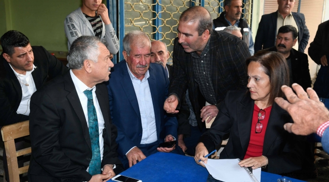 Zeydan Karalar, halkın sorunlarını birinci ağızdan öğreniyor