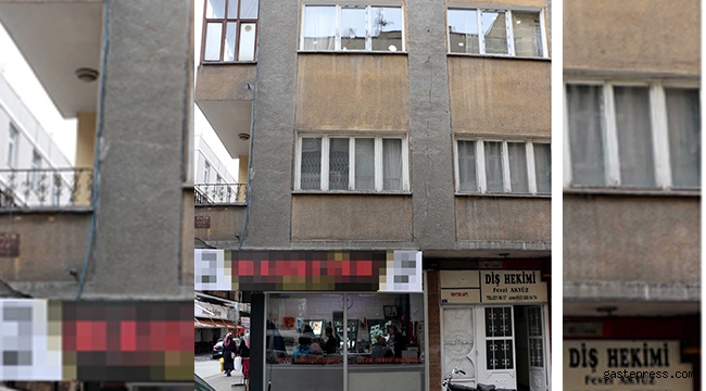 2’nci kattan düşen kişi hastaneye kaldırıldı