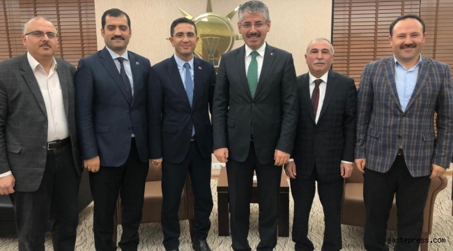 AK Parti İl Başkanı Çopuroğlu’na sendikalardan ziyaret