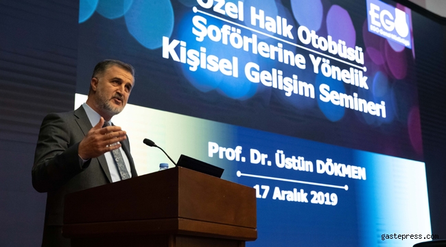Ankara'da Özel Halk Otobüsü ve Özel Toplu Taşıma Araç Sürücülerine Eğitim Verildi!
