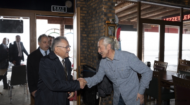 Başkan Büyükkılıç, Erciyes’te incelemelerde bulundu