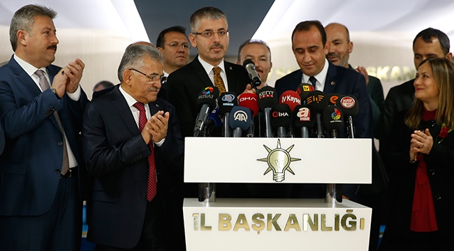 Başkan Büyükkılıç, İncesu Belediye Başkanı İlmek’in AK Parti’ye katılış programına iştirak etti