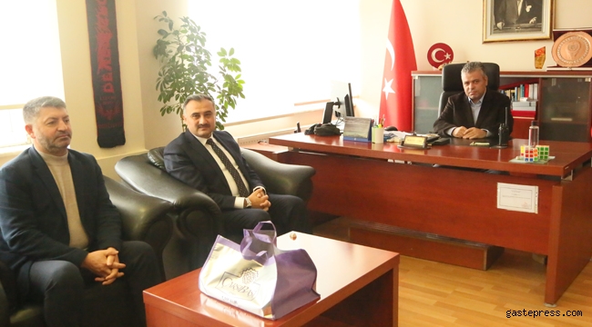 Develi'de Cabbar Başkan'dan Yeni Emniyet Müdürüne Hayırlı Olsun Ziyaretine Gitti!
