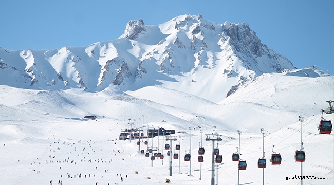Erciyes'te kayak sezonu açılıyor