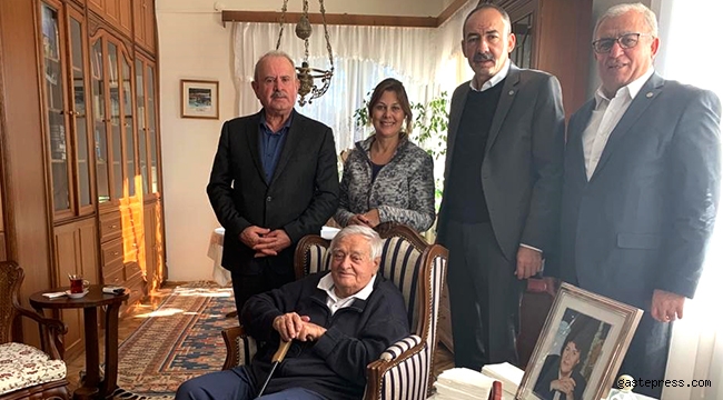 Gülsoy Ve Yılmaz’dan Faruk Molu’ya Ziyaret