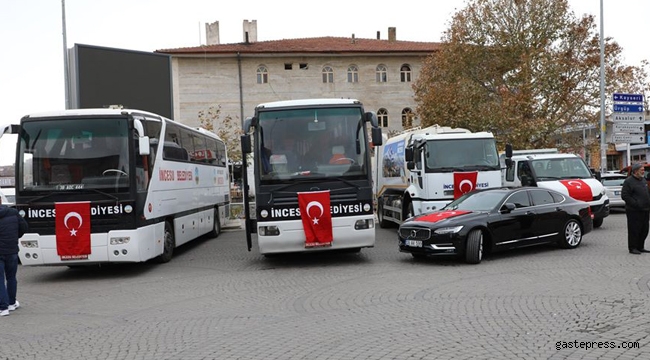 İncesu Belediyesine 5 yeni araç alındı!