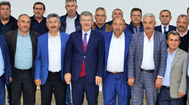 Kayseri Merkez Köy Muhtarları, Başkan Akay’a Teşekkür Etti!