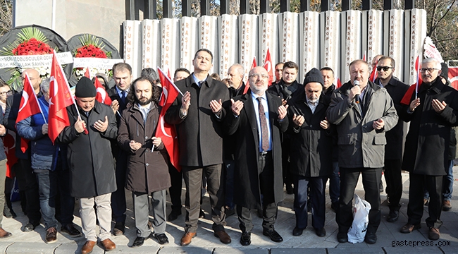 KAYÜ, 17 Aralık Kayseri Şehitlerini Andı