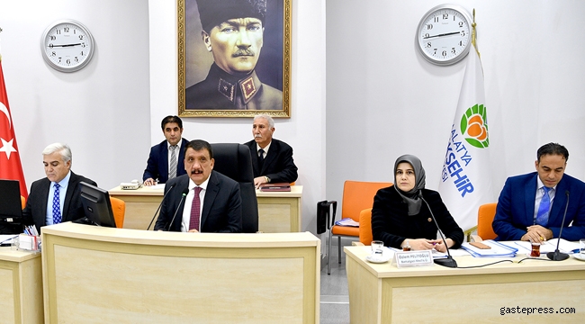 Malatya'da 2019 Yılının Son Meclis Toplantısı Yapıldı!