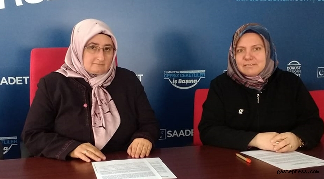 Saadet Partisi Kayseri Kadın Kollarından Yerli Malı Uyarısı