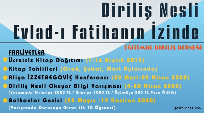 Sivas'ta Lise Öğrencilerine Yönelik Anlamlı bir Proje!