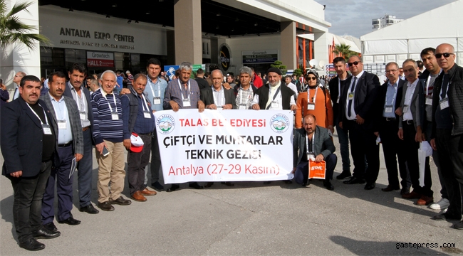 Talas, Muhtarları Tarım Teknolojileriyle Buluşturdu