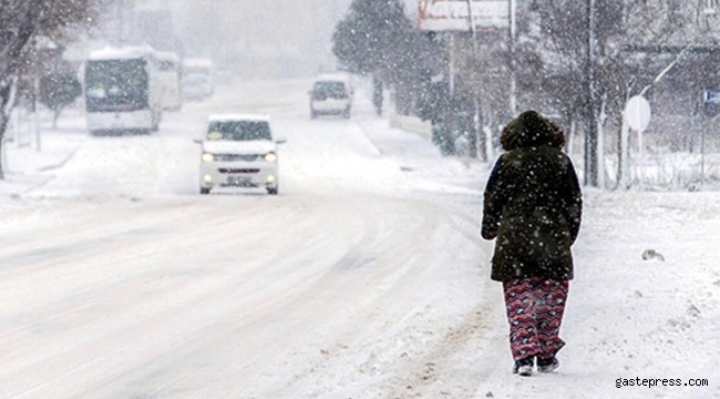 Yarın kar yağışı geliyor meteoroloji 4 Aralık için alarm verdi!