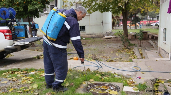Adana Büyükşehir, sivrisinekle mücadeleye şimdiden başladı.