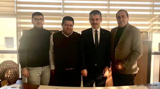 Ak Parti Kayseri İl Başkanı Çopuroğlu, hem ziyaret etti hem ziyaretçi ağırladı!